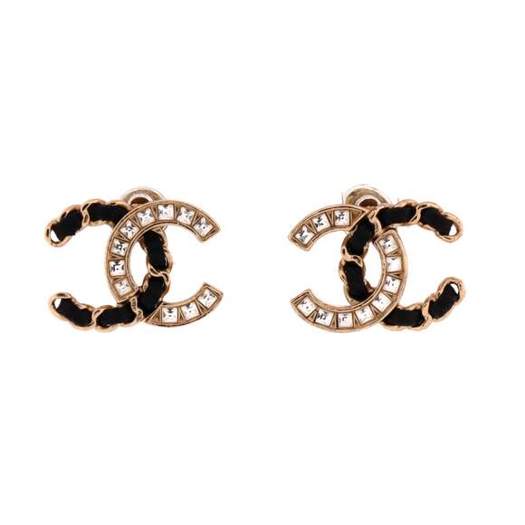 Chanel Jewelry - Chanel Cc Stud Earrings Metal With #228209C93B